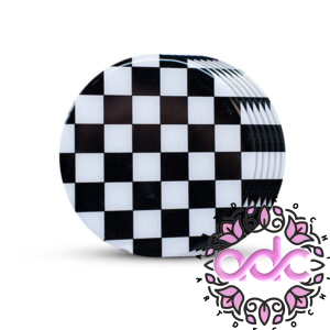 زیرلیوانی رزینی طرح صفحه شطرنج