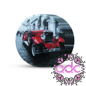 زیرلیوانی رزینی طرح اتوموبیل کلاسیک