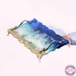 سینی دفرمه تمام رزین دریا