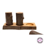 نمکدان تنه درختی